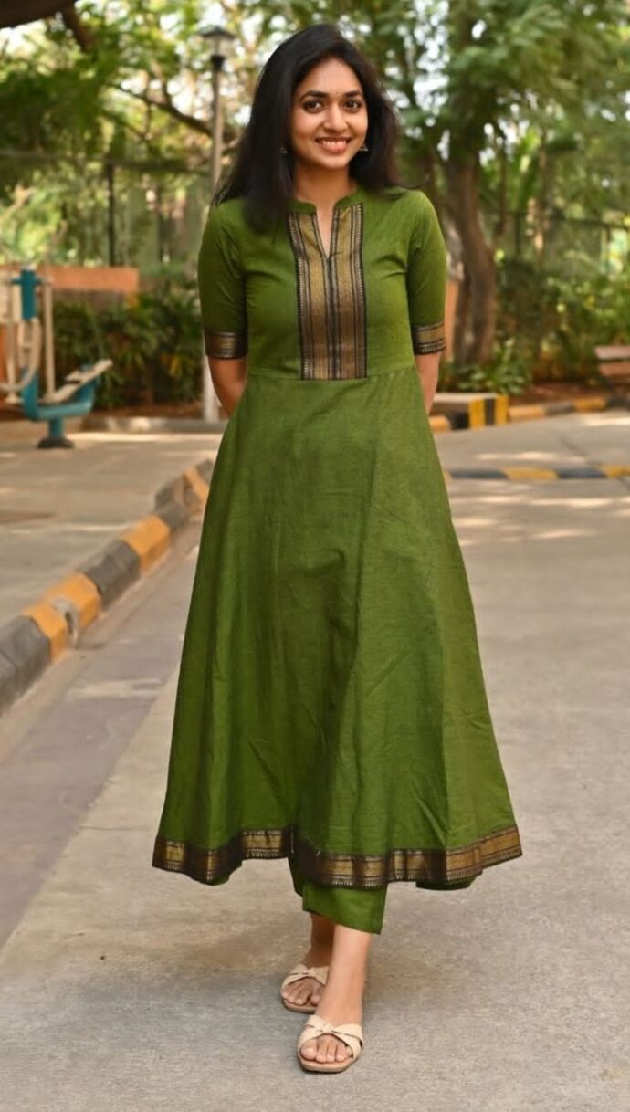 Olive Charm – Warm olive green