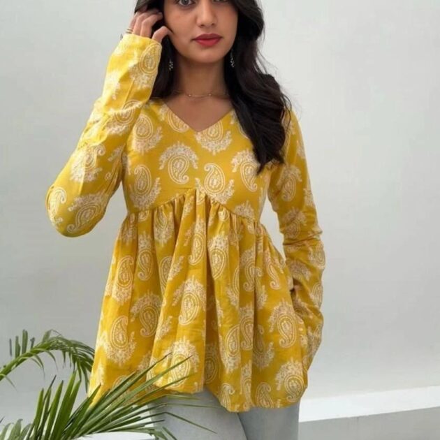 Silken Grace Kurti